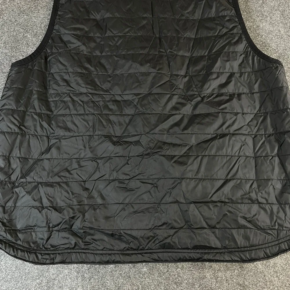 Carhartt Rain Defender Vest Mens XL Black Relaxed Fit Quilted Puffer OV2286-M